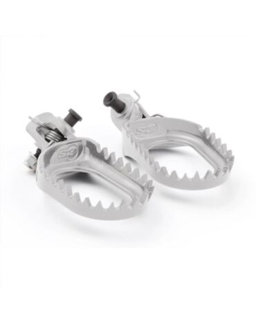 Подножки S3 Parts KTM EXC 2024+ SX F 2023+ Beta RR 2020 2024 ESK 2761 S серебристые low заниженные