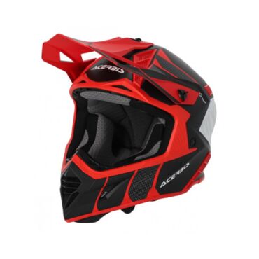 Шлем кроссовый Acerbis X TRACK 22 06 черно красный - миниатюра 3