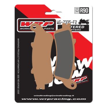 Тормозные колодки WRP WG 7335 F2 (LMP335 SF / LMP335 SFP / FDB2098 / FDB2073 / FDB2075 / FA261 / FA281) - миниатюра 1