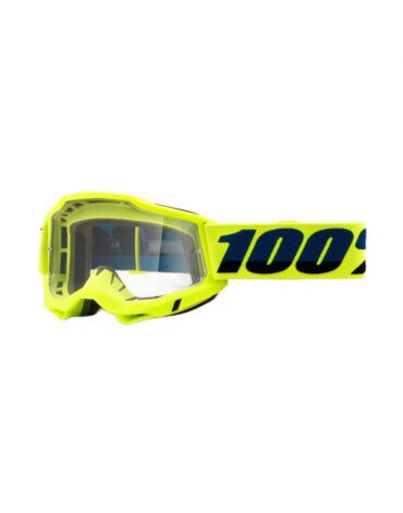 100% Очки Accuri 2 OTG Goggle Fluo Yellow Clear Lens