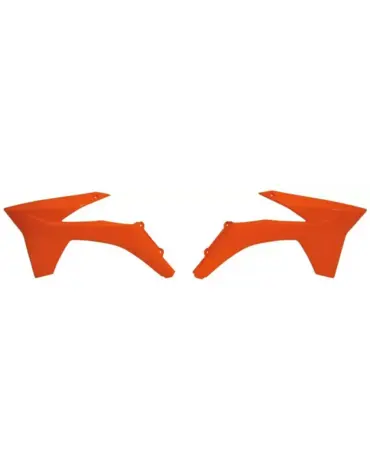 Боковины радиатора SX SXF125 450 11 12 # EXC EXCF125 500 12 13 оранжевые