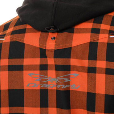 Dragonfly Моторубашка Streetfighter Orange с защитой 2024 - миниатюра 11