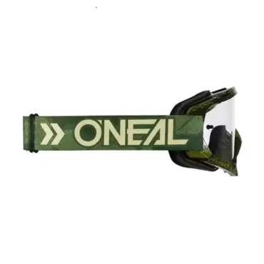 Oneal Маска кроссовая B 10 Camo V.22, хаки, прозрачная линза - миниатюра 2
