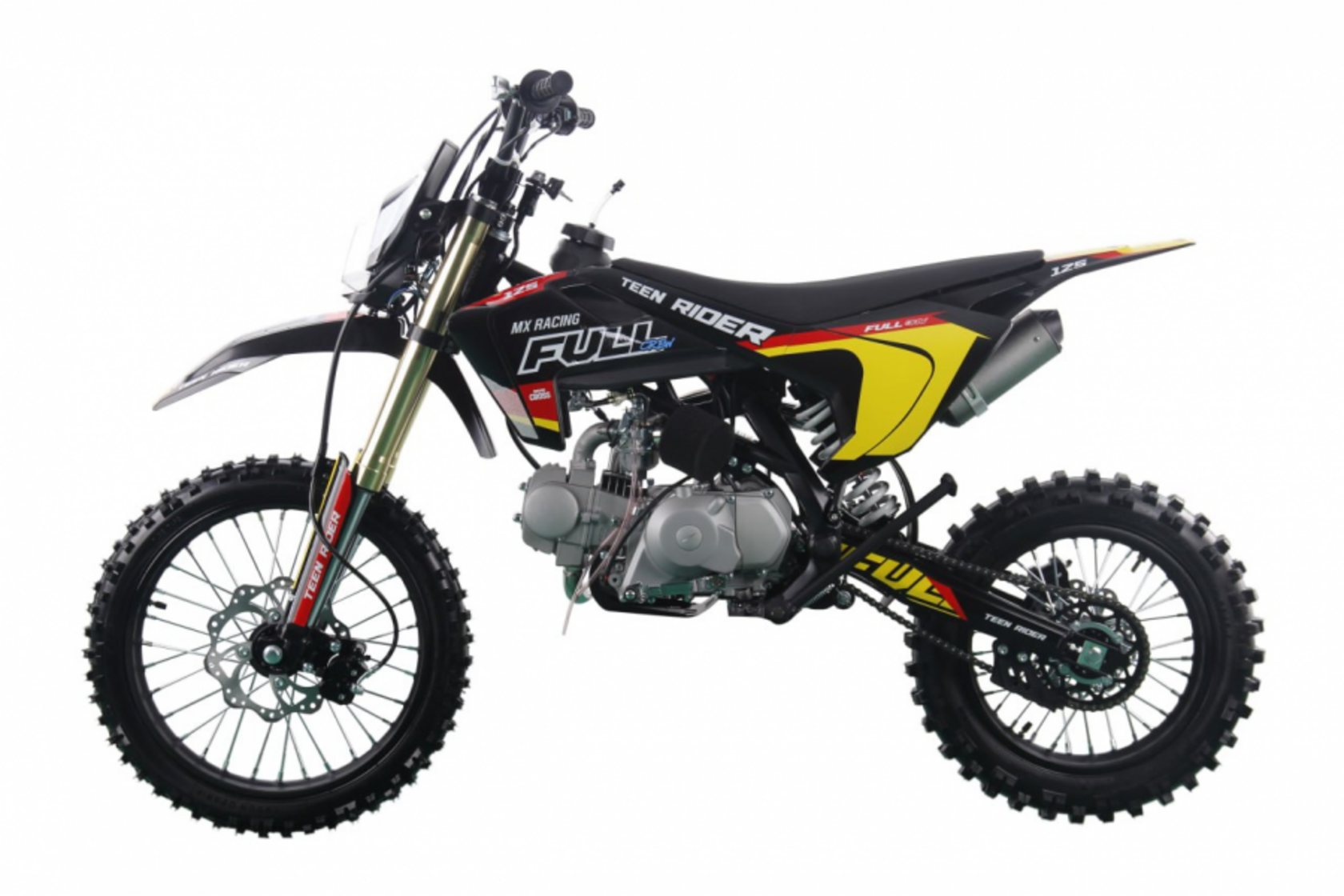Питбайк FullCrew Teen Rider 125cc 17\14 (механ., эл.стартер) MSD (TR) - фото 5