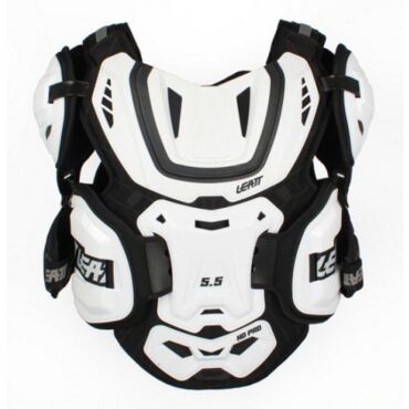 Защита тела Leatt Chest Protector 5.5 Pro HD, white (One Size, Взрослая ) - миниатюра 2
