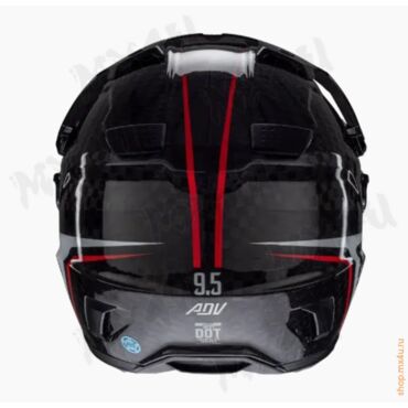 Внедорожный шлем ADV 9.5 Carbon - Черный - миниатюра 3