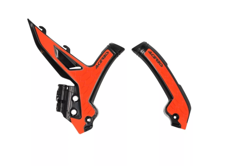 Защита рамы Acerbis 0025245.313 KTM Кросс 2023+ Эндуро 2024+ черно оранжевые - фото 1