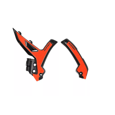 Защита рамы Acerbis 0025245.313 KTM Кросс 2023+ Эндуро 2024+ черно оранжевые - миниатюра 1
