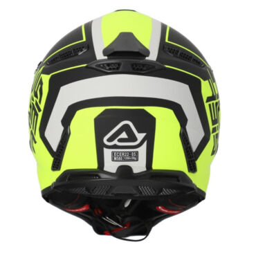 Acerbis Шлем PROFILE 5 22 06 Black Fluo Yellow - миниатюра 3