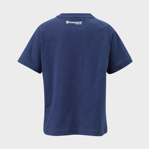 Футболка детская Husqvarna Railed Tee, blue (128 7 8Y, Детская Повседневная)
