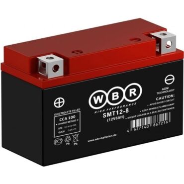 АКБ WBR YT7B BS, YT7B 4 (1208) 150х65х93 - миниатюра 1