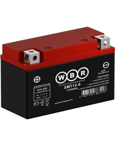 АКБ WBR YT7B BS, YT7B 4 (1208) 150х65х93