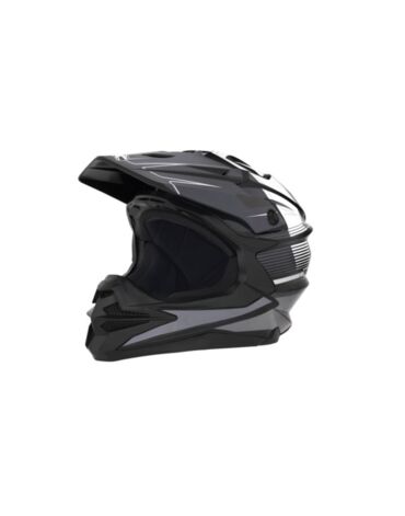 Desment Шлем кроссовый Raptor Black Grey graphic