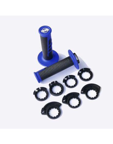 Грипсы ProTaper Clamp On Blue Black, 021663