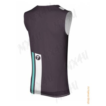 Безрукавка ZERO VANGUARD B BERRY - Черно\Мятная - миниатюра 2