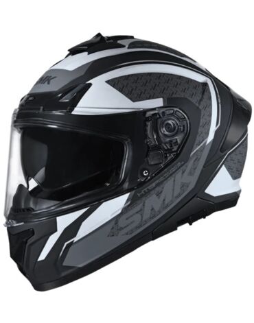 Шлем дорожный SMK TYPHOON RD1, black grey matt (L, Взрослая  Дорожная)