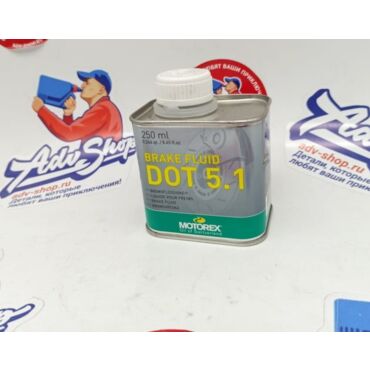 MOTOREX BRAKE FLUID DOT 5.1 Тормозная жидкость 0.25L // 300287 - миниатюра 1