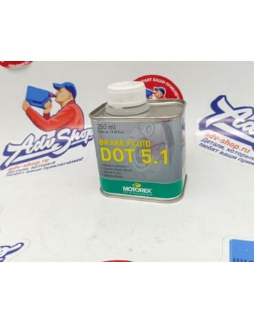 MOTOREX BRAKE FLUID DOT 5.1 Тормозная жидкость 0.25L // 300287