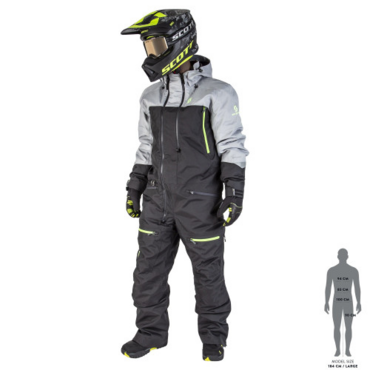 Scott Комбинезон Roop Dryo black neutral grey - миниатюра 3