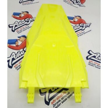 Polisport Крыло заднее HQV TC125 250, FC250 350 450 '2019->, желтое - flo Yellow - миниатюра 2
