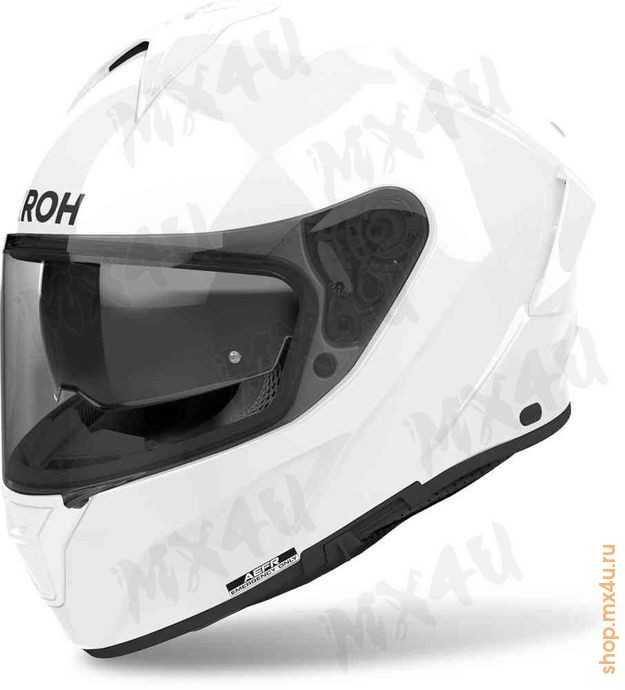 Дорожный шлем Spark 2 Color White Gloss - фото 1