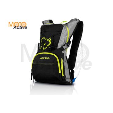 Рюкзак с гидропаком Acerbis H20 DRINK Black Yellow, (10 2 L) - миниатюра 3