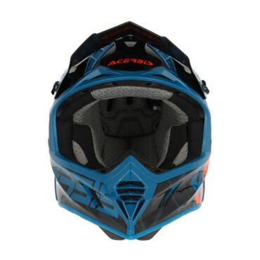 Acerbis Шлем X Track 22 06 Black Green Nero Verde - миниатюра 4