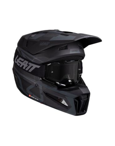Шлем кроссовый Leatt Moto 3.5 Stealth (ЧЗ)