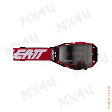 Очки для мотокросса Velocity 6.5 Красный Clear 83 VLT V25 - миниатюра 2