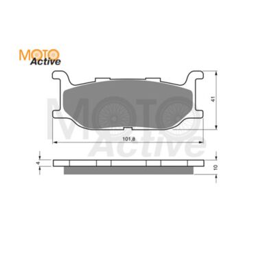 Тормозные колодки GOLD FREN Sintered S3 048 - миниатюра 1