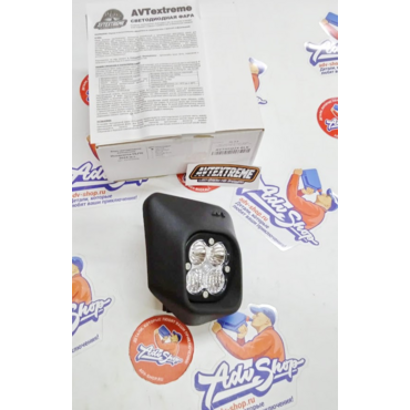 AVT extreme 2.0 LED фара Husqvarna TBI TE / FE 2024 - > ( пластик / рамка черная ) - миниатюра 3