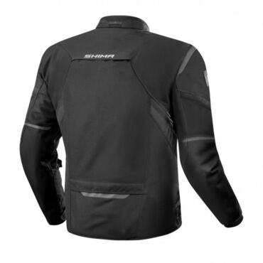 Мотокуртка SHIMA RUSH 2.0 MEN, black  (L, Взрослая  Дорожная) - миниатюра 2