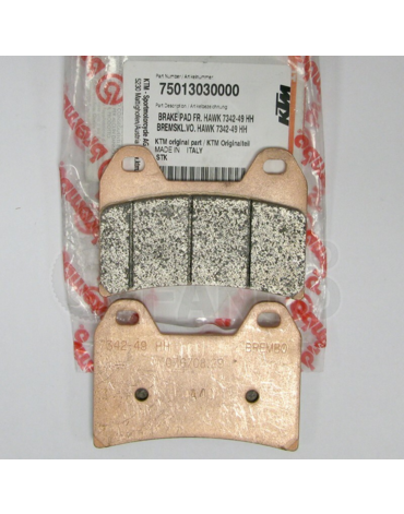 KTM BRAKE PAD FR. HAWK 7342 49 HH Колодки тормозные 690 SM 07 11 / DUKE 12 19 ( 75013030000 )