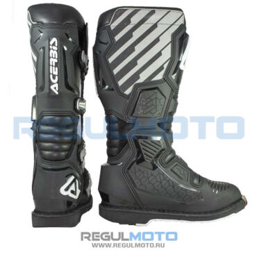 Мотоботы Kioshi Acerbis X RACE, черный  - миниатюра 1