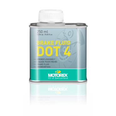 MOTOREX BRAKE FLUID DOT 4 Тормозная жидкость 0.25L   // 300280 - миниатюра 2