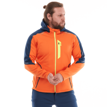 Dragonfly Куртка с капюшоном EXPLORER 2.0 Man Orange - Ocean 2024 - миниатюра 9