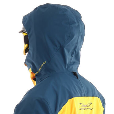 Dragonfly Куртка утепленная Gravity Premium Man Yellow Dark Ocean - миниатюра 8