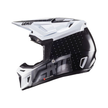 Leatt Мотошлем Moto 8.5 Kit Black White (2024) - миниатюра 7