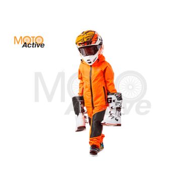 Детский комплект дождевой (куртка, брюки) EVO Kids ORANGE (мембрана) - миниатюра 3