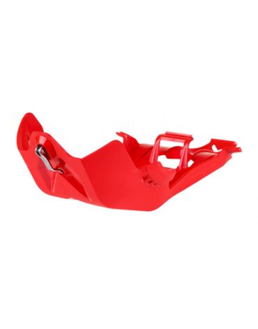 Защита картера (поддона), быстрый монтаж Polisport Beta 4T (2020) (красн.)