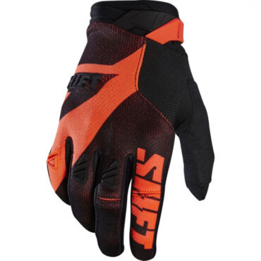 Мотоперчатки Shift Black Pro Glove Черный Оранжевый (2017) - миниатюра 1