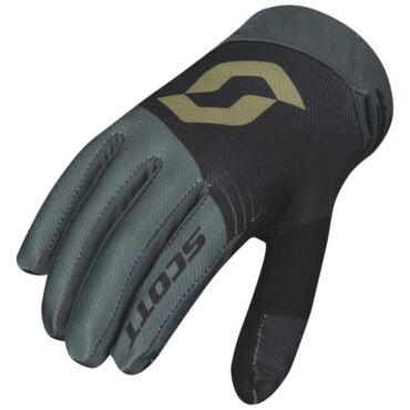 Scott Перчатки 450 Podium BLACK GOLD - миниатюра 1