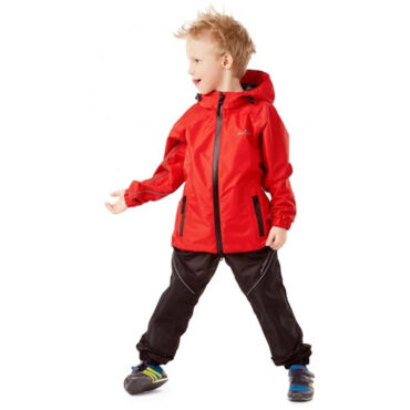 Dragonfly Дождевой детский комплект EVO Kids Red (куртка,штаны) - миниатюра 5