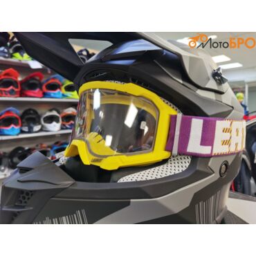 Очки Leatt Velocity 4.5 Indigo Clear 83% - миниатюра 5