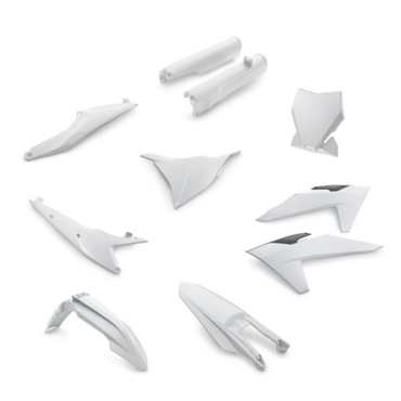 KTM Plastic parts kit комплект пластика ( белый) SX SXF 23->( 00010000367K ) - миниатюра 1