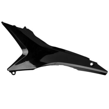 Боковая крышка фильтровой коробки Polisport под мотоцикл Honda CRF250R 2014 17, CRF450R 2013 16 черная - миниатюра 1