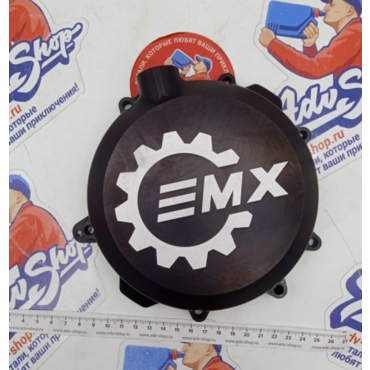 EMX TECH BLACK усиленная крышка сцепления черная KTM 250 300 EXC TPI SX XC 17 23 / HQV TEi -TXi TCi 17 23 ( 74 22 003 BLK ) - миниатюра 4