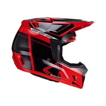 Leatt Шлем кроссовый Moto 7.5 V24 Red - миниатюра 7
