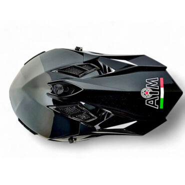 AiM Шлем RH855 Black Glossy - миниатюра 2