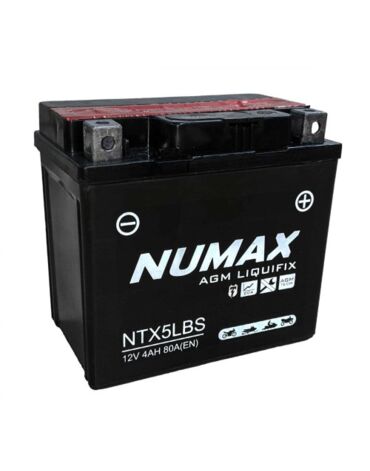 Аккумулятор кислотный NTX5LBS 12V 4Ah 80A 113 х 70 х 105 Beta RR, Xtrainer